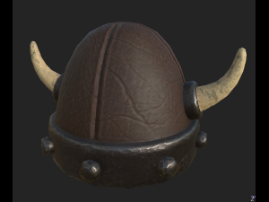 helmet viking 1 3D मॉडल