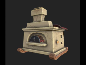 kompor Rusia Model 3D