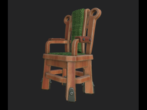 chiefs chair 3D Model