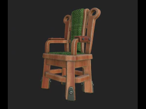 krzesło szefa Model 3D