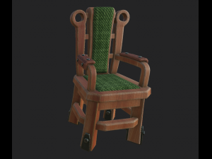 chiefs chair Model 3D