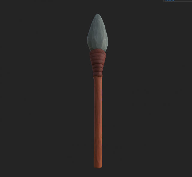 primitive spear 3D Model .c4d .max .obj .3ds .fbx .stl .blend 