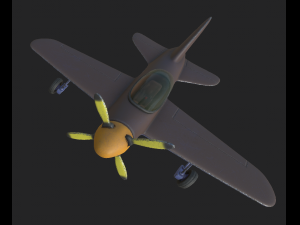 airplane sport 1 3D Model
