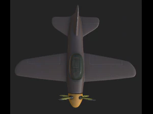 airplane sport 1 3D Model