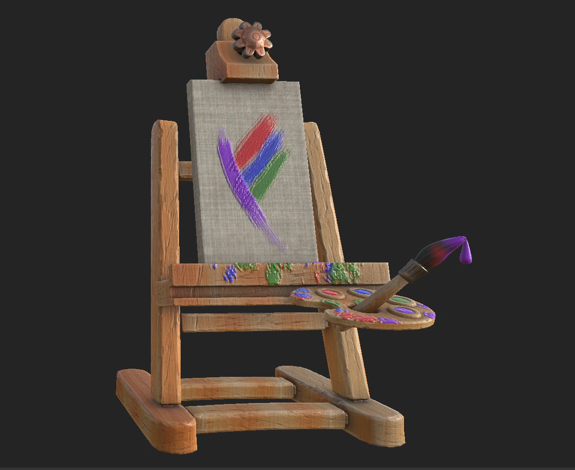 ezel cartoon 3D Model .c4d .max .obj .3ds .fbx .stl .blend 