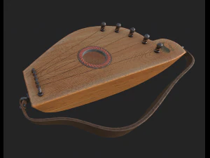 psaltery 1 3D Model