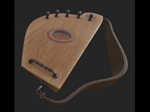 psaltery 1 3Dモデル