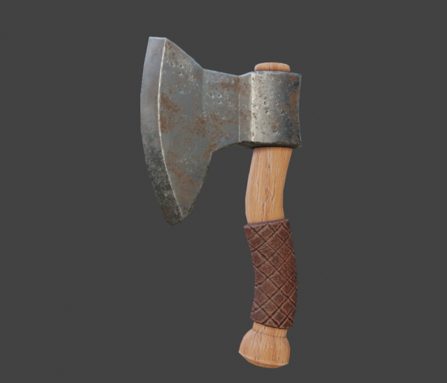 axe 771 3D Model .c4d .max .obj .3ds .fbx .stl .blend
