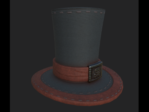 magicians hat 3D Model