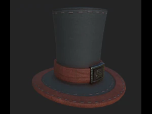 kapelusz mag&oacute;w Model 3D