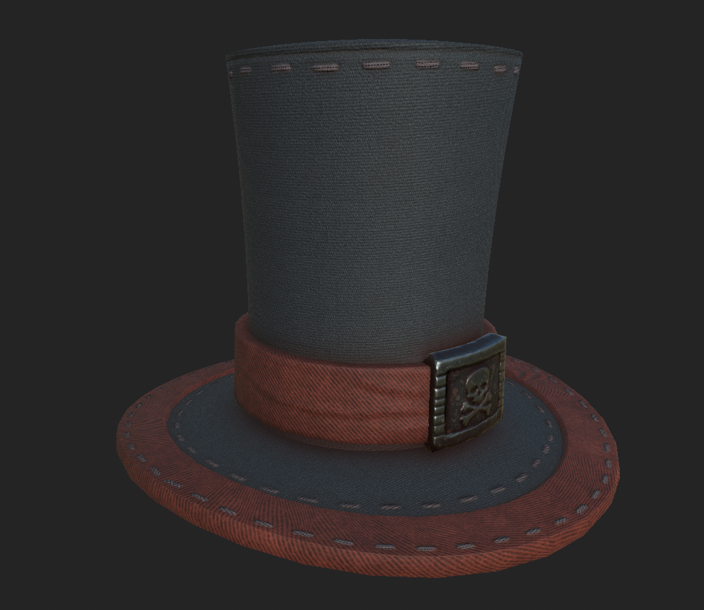 Magic modeling. Mage hat 3d model.