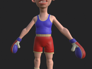 fighter boxer 3Dモデル