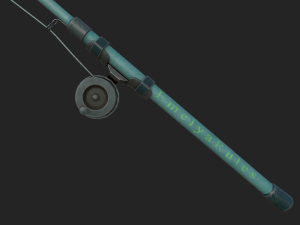 fishing rod Modèle 3D