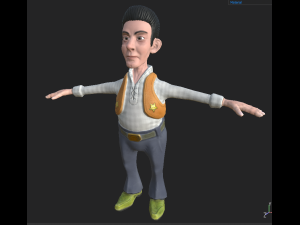 artist 1 3D Model