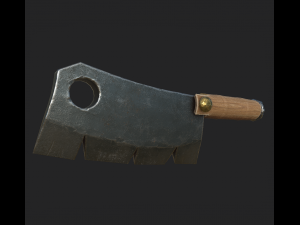 butcher knife 3D Model