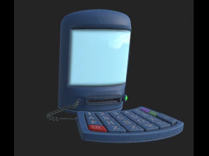 kresk&oacute;wka komputerowa 1 Model 3D