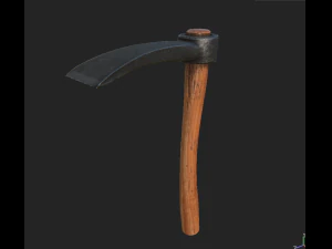 ascia primitiva Modello 3D