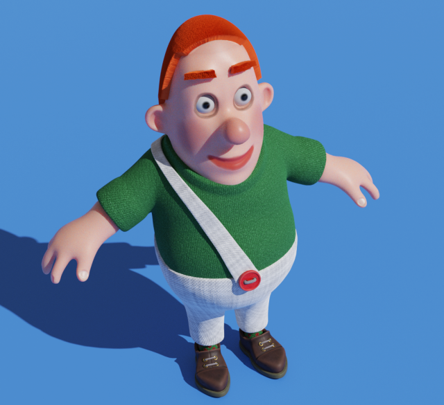 carlson 1 3D Model .c4d .max .obj .3ds .fbx .stl .blend 