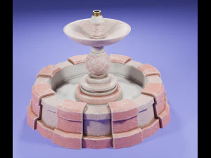 fontanna 2 Model 3D
