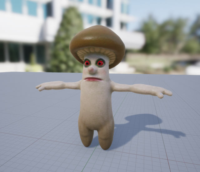 mushroom 1 3D 模型 .c4d .max .obj .3ds .fbx .stl .blend 