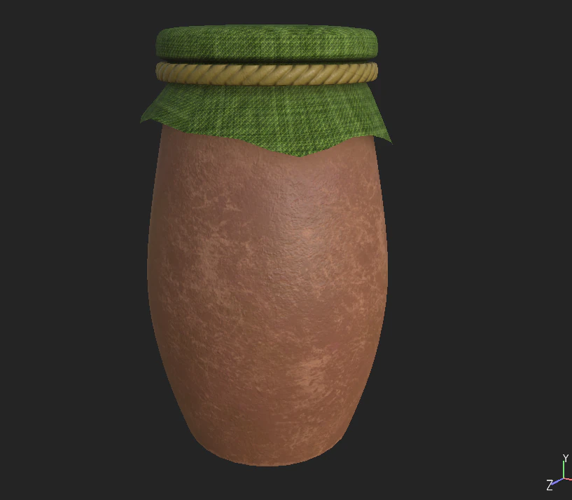 pote de geléia Modelo 3D .c4d .max .obj .3ds .fbx .stl .blend