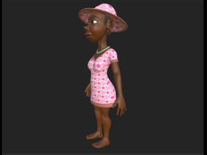 woman ruby 3D Model