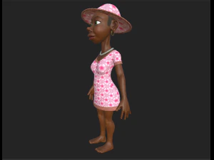 kobieta, rubin Model 3D