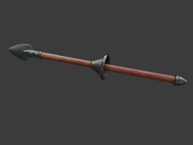 spear of fate Model 3D .c4d .max .obj .3ds .fbx .stl .blend 