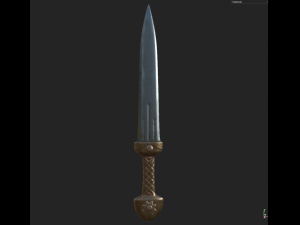 dagger 00001 3D Model