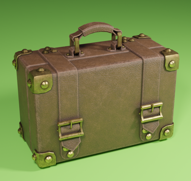 suitcase r2 Modelo 3D .c4d .max .obj .3ds .fbx .stl .blend 