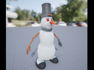 snowman 2 Modelo 3D