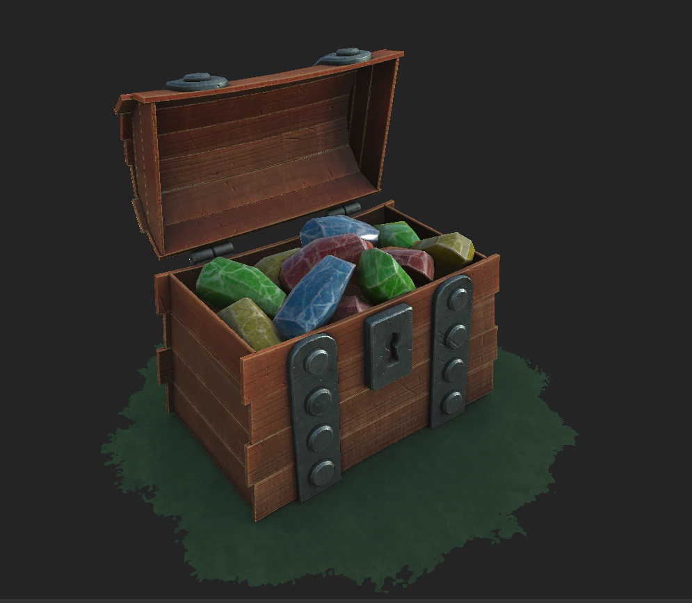 chest 11 3D Model .c4d .max .obj .3ds .fbx .stl .blend 