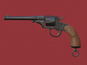 左轮手枪 Reichs 左轮手枪 m1879 01 3D 模型