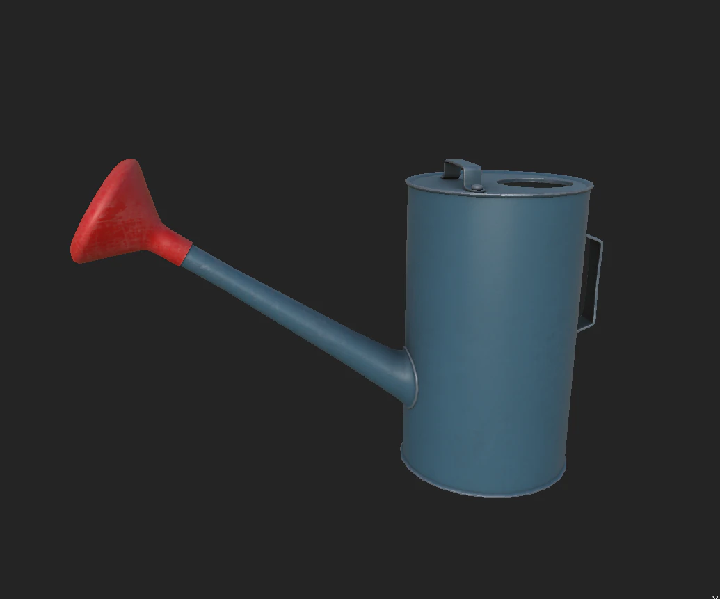Watercan01 3D Model .c4d .max .obj .3ds .fbx .stl .blend 