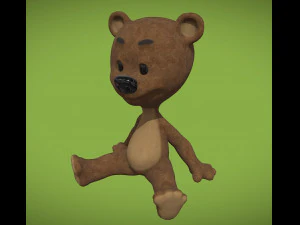 Niedźwiedź Zabawka Model 3D