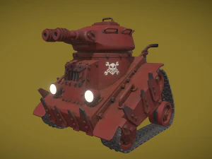 Carro armato Grot 1 Warhammer 40000 Modello 3D