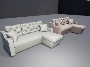 furniture-sofa-table-chair 3D Model