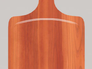 Wooden chopping board 3D Model