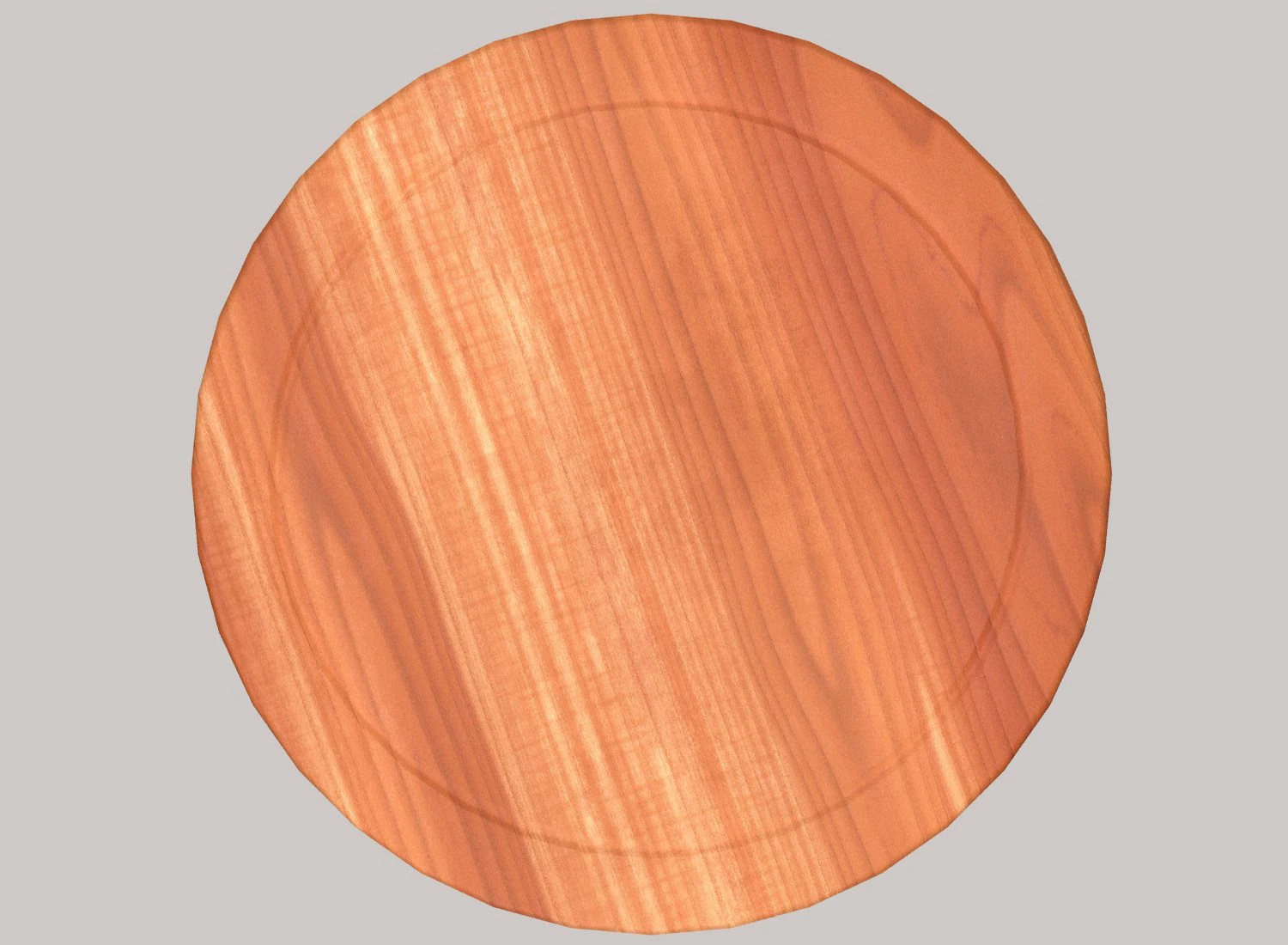 Wooden chopping board 3D Model .c4d .max .obj .3ds .fbx .stl .blend 