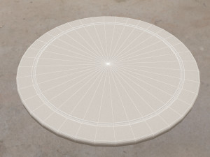 Wooden chopping board 3D Model