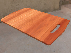 Wooden chopping board 3D Model