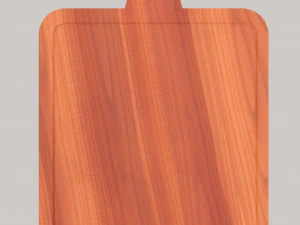 Planche &agrave; d&eacute;couper en bois Modèle 3D