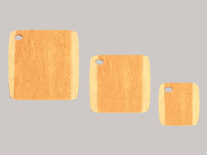 Wooden chopping board 3D 模型