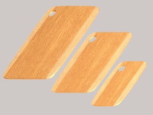 Wooden chopping board 3D 模型