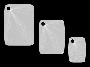 Wooden chopping board 3D 模型