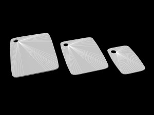 Wooden chopping board 3D 模型