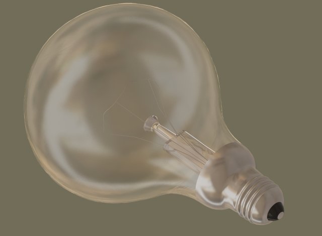 Light bulb 3D Model .c4d .max .obj .3ds .fbx .stl .blend 