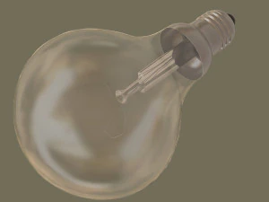 電球 3Dモデル