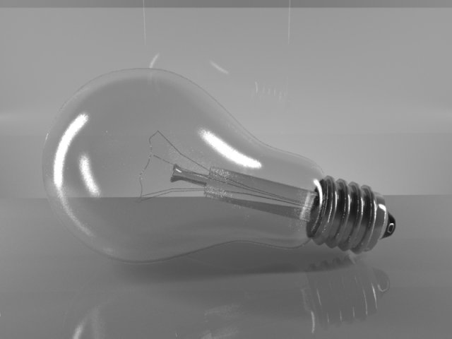 Light Bulb 3D Model .c4d .max .obj .3ds .fbx .stl .blend 