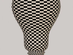 L&acirc;mpada el&eacute;trica Modelo 3D